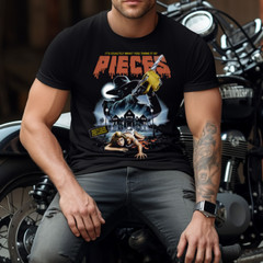 Pieces Horror Movie Shirt Black S-3XL