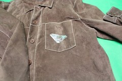 Boss Radio Audio Vintage RARE Sales rep leather jacked “Verified AUTHENTIC ” XL