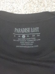 New Men’s Size Large Graphic Print Short Sleeve T-Shirt Paradise Lost Free Ship!