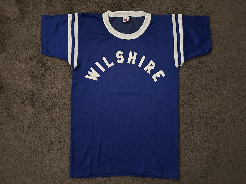 VTG 60s 70s Mason Athletic Wear Sports Jersey Shirt Size S 34-36 Wilshire #6