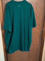 TOP QUALITY ADIDAS COLLEGIATE GREEN SHIRT 3XLT NWT NO RETURNS WRONG SIZE/COLOR