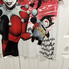 Harley Quinn White T-Shirt Size Medium DC Comics Batman Voodoo