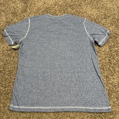 Open Trails Men’s L Cotton Blend Shirt Short Sleeve NWT B28