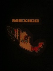 Mexico Flag Sound Activated Lights Up LED Light EL T-Shirt S/L/L/XL/XXL