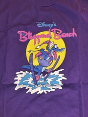 Rare Gem vintage disney blizzard beach shirt Purple Large