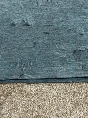 Vintage Habitat Wilderness Misprint T shirt L All Over Print Landscape Sketch