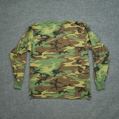 Rothco Shirt Adult XL Green Brown Camouflage Long Sleeve Mens