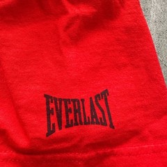 Vintage Everlast Floyd Patterson Helsinki 1952 Boxing Tee Red USA Large