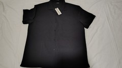 Men’s Jmierr Button Up Black Shirt Size:XL