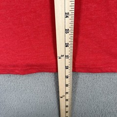 OVERSIZED Miller High Life Beer Shirt MENS Small 34/36 Red Sleeveless Muscle