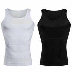 Men’s Body Shaper Toning T-Shirt Ultra Durable Tank Compression Underwear Tops