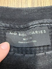 No Boundaries Shirts, Men’s Size XL, Black, Crewneck, Long Sleeve