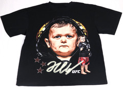 UFC Shirt Mens Medium Black Hasbulla Magomedov Graphic Tee T-Shirt MMA Official