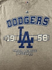 Los Angeles Dodgers MLB Majestic Mens T Shirt Medium Short Sleeve Graphic
