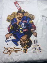 8/24 Championship Rings Casual Graphic Print Short Sleeve Crew Neck Tee