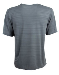 NIKE Miler Short Sleeve Running T-Shirt sz 2XL XX-Large Smoke Gray Reflective