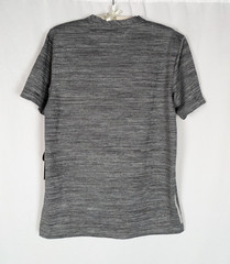 Kenneth Cole Tshirt M Men’s Gray Heathered Short Sleeve Tech Crew Neck Active