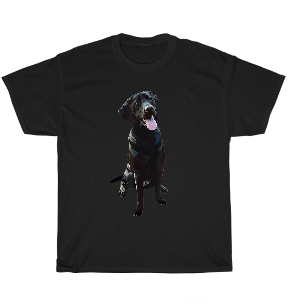 Labrador Retriever Black Lab Dog Pet Puppy Animal Lover T-Shirt Unisex Tee Gift