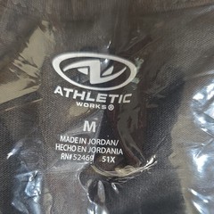 6Black Athletic Works Men’s Black Tri-Blend Crew Neck Moisture Wicking T-Shirt M