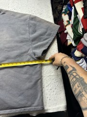 Men’s YZY Gap Yoke Faded Shirt 3XL Cotton Stone Grey Oversized