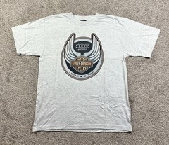 Harley-Davidson T-Shirt 105th Anniversary Men’s Size Large Gray Wisconsin