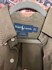 Ralph Lauren BLAKE L Long Sleeve Cotton Button Down Shirt For 14Y+ Japan