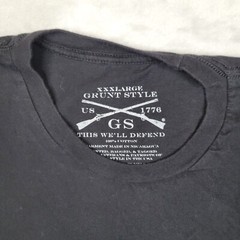 Grunt Style T Shirt Men XXXL Patriot Military Veteran Tactical 2A Iron Gods 084