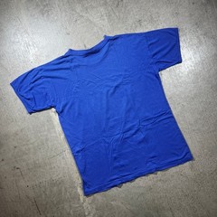 Vintage 90s Czech Republic T-Shirt Blue National Crest Eagle Medium