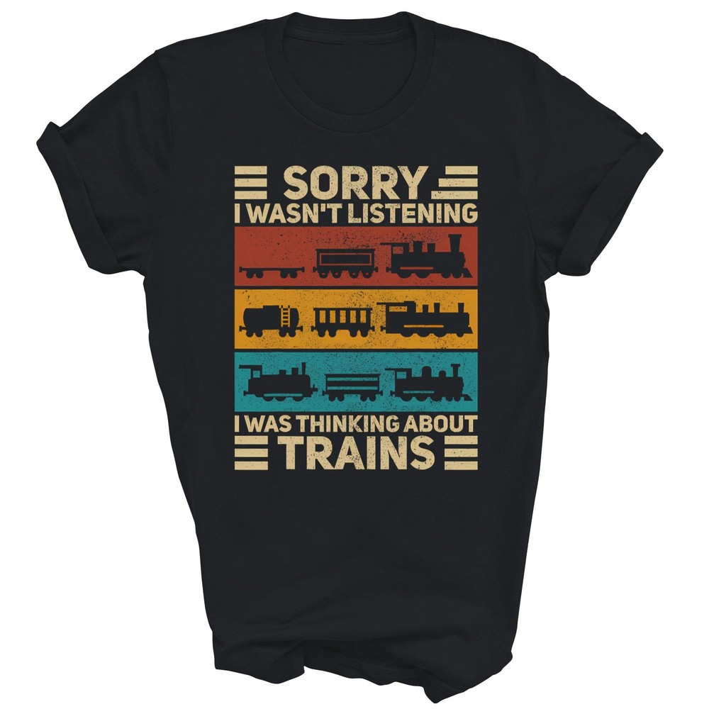 Train Lover Model Railroad Conductor Funny Train Unisex Shirt Gift