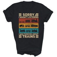 Train Lover Model Railroad Conductor Funny Train Unisex Shirt Gift