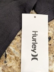 Hurley Men’s Everyday Explore Campin Short Sleeve Tee Shirt Dark Stone Grey XL
