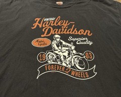 Harley-Davidson T-shirt “Forever 2 Wheels” Milwaukee Wisconsin Men’s Size 2XL