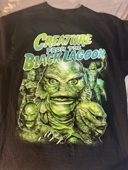 Creature From Black Lagoon Shirt L READ Dracula Fright Rags Gutter Garbs