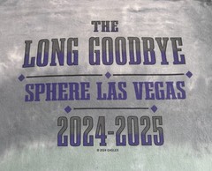 Eagles Sphere Tie Dye T-Shirt Sz XL Liquid Blue The Long Goodbye 2024-25 Vegas