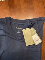 Lot Of 12 Goodfellow & Co Blue Crewneck T-shirts. Size Small