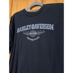 Harley Davidson Motorcycles Kansas City MO Graphic T Shirt Mens XL Black