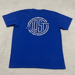 Lost Skateboards Men’s Blue Custom Shapes T-Shirt Size L