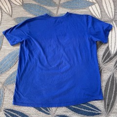 NFL Team Apparel Nike Mens Buffalo Bills Royal Rewind Logo Essential T-Shirt 2XL