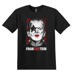 FRANKISSTEIN KISS Horror, Rock, Band T-Shirt Black S-3XL Frankenstein Monster