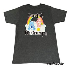 New Care Bears Careful I’m Grumpy Classic Mens Vintage T-Shirt