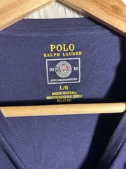 VINTAGE POLO RALPH LAUREN 2016 OLYMPIC TEAM USA TORCH CREWNECK SHIRT SIZE LG NWT