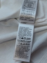 Levi’s oasis Union Jack Logo Band Shirt Mens XL White