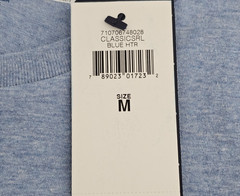 Polo Ralph Lauren Custom Slim Fit T-shirt Pony Logo Mens MEDIUM M Blue HTR NEW