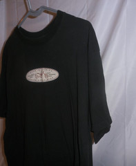 Vintage Biker Trash Made In America Worn World Wide Black T-Shirt XL