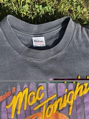 Make it Mac Tonight 1988 Vintage Single Stitch Graphic T-shirt Size Large
