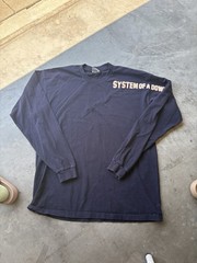 Pro Club super heavy 2000s 1/1 custom “SYSTEM OF A DOWN” heavyweight sweatshirt