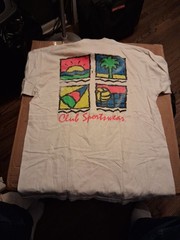 Club Sportswear VTG Single Stitch Men’s L T-Shirt