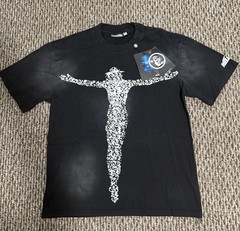 Hellstar Men’s Black Graphic Print Cotton Jersey Short Sleeve T-Shirt Size S