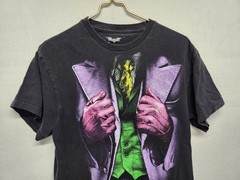 Batman The Dark Knight Joker T Shirt Mens Sz M Black Short Sleeve DC Comics