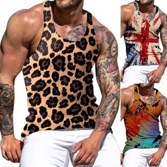 Men’s Stringer Muscle Bodybuilding Shirt Tank Top Gym Singlet Fitness Sport Vest